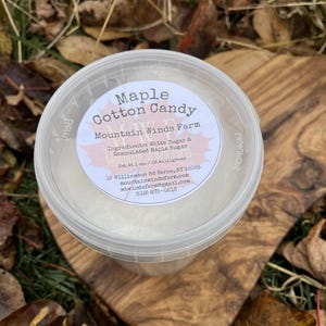 Cotton Candy - Made with Pure NY Maple Granulated Sugar image 8