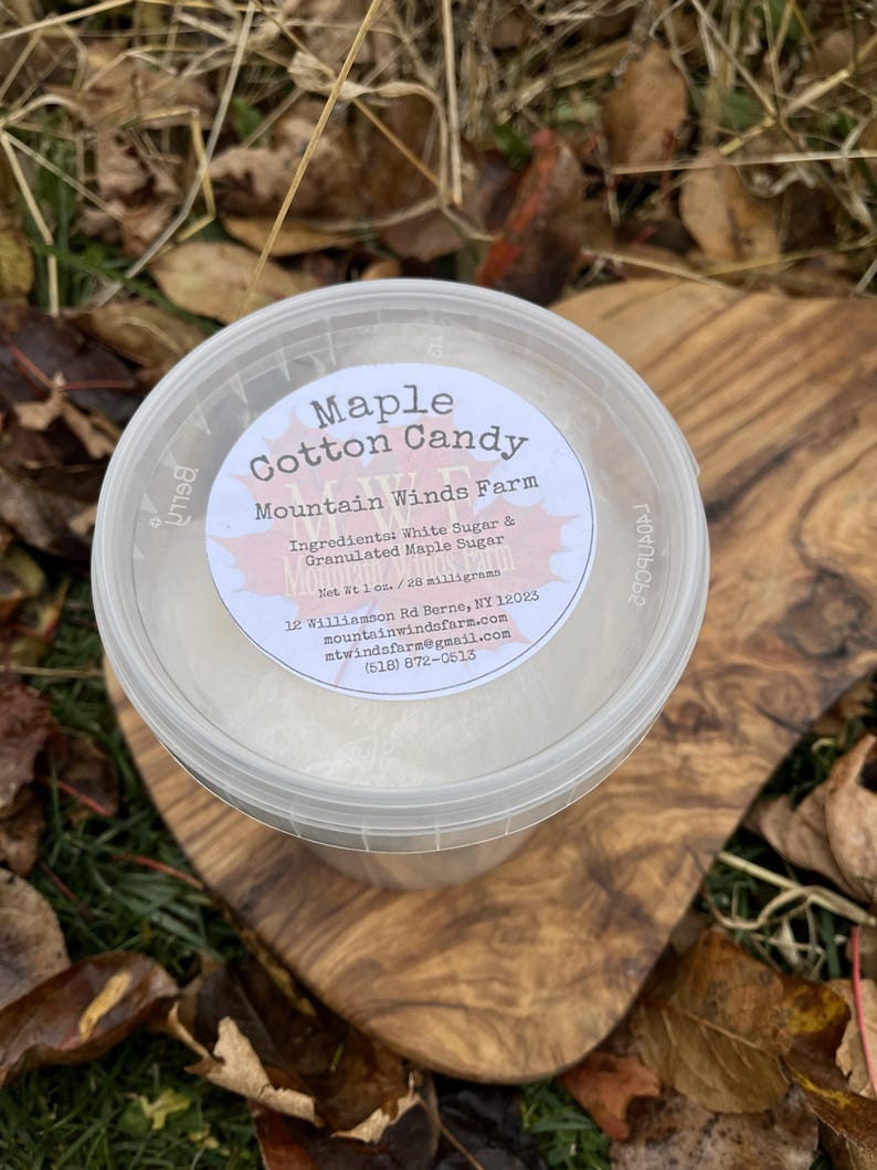 Cotton Candy - Made with Pure NY Maple Granulated Sugar image 8