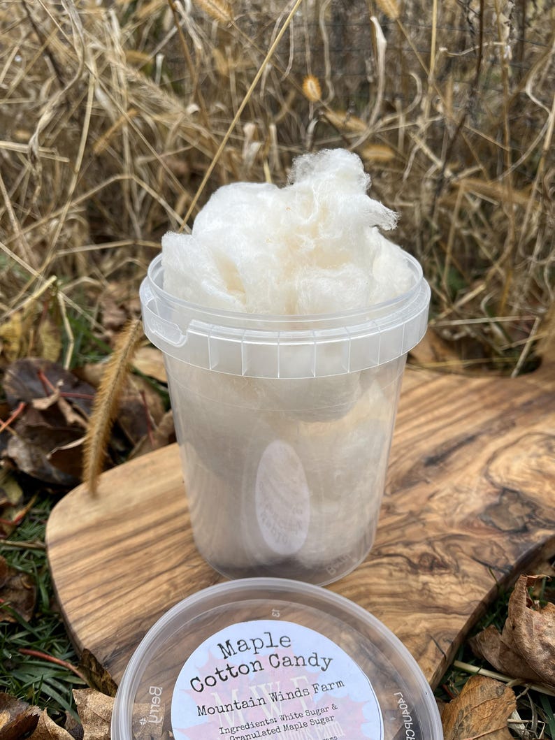 Cotton Candy - Made with Pure NY Maple Granulated Sugar image 6