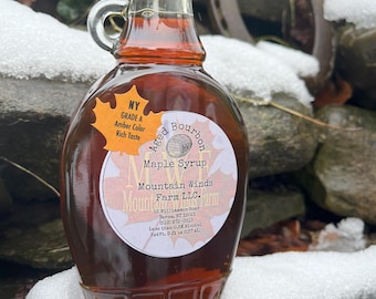 Aged Bourbon Barrel Maple Syrup