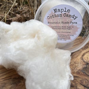 Cotton Candy - Made with Pure NY Maple Granulated Sugar image 2