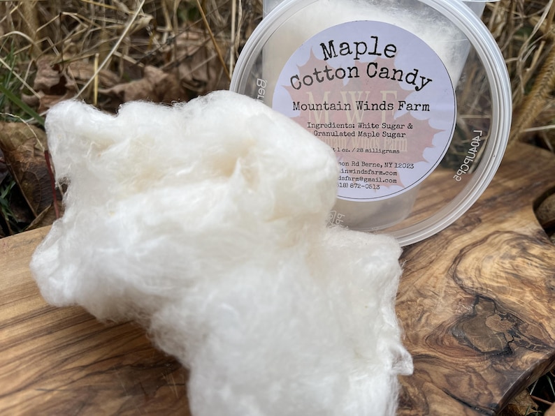 Cotton Candy - Made with Pure NY Maple Granulated Sugar image 2