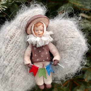 Cute cotton Christmas tree toy