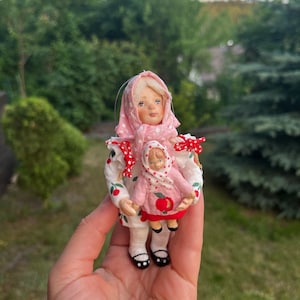 Cute cotton Christmas tree toy