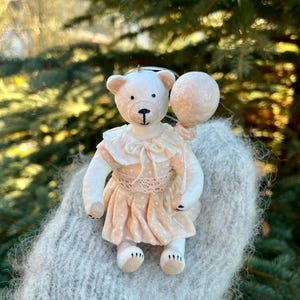 Cute cotton Christmas tree toy