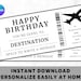 see more listings in the Birthday Ticket section