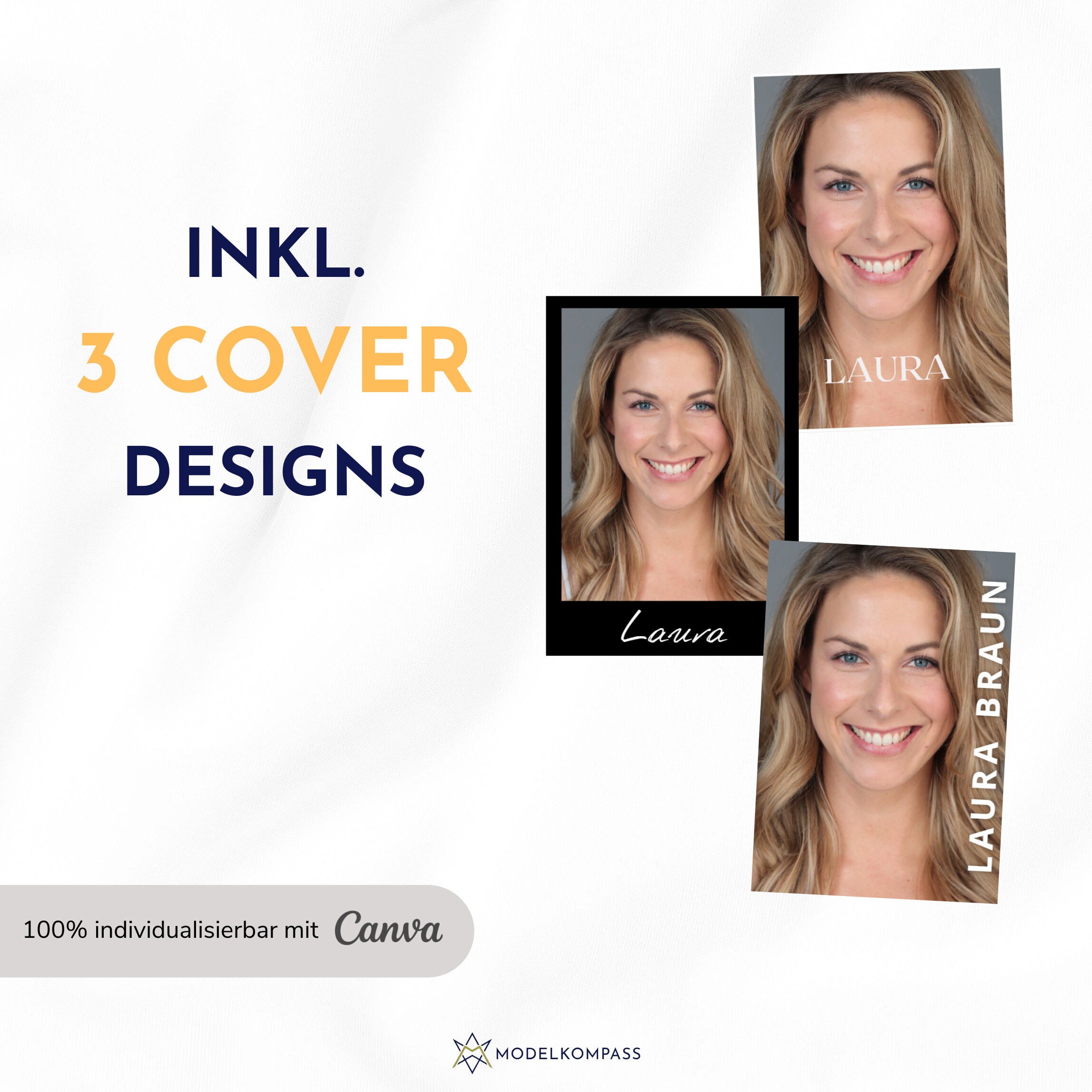 Setcard Sedcard Guide und Vorlagen | Model Comp Card Templates | Modelkompass ...