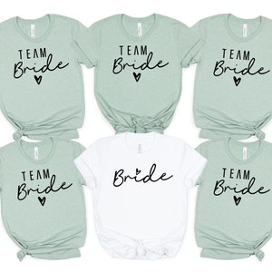 Bachelorette Party Shirts, Bachelorette Matching Shirt, Bridal Party Shirt, Funny Bachelorette Shirt, Bride Shirt, Team Bride Shirt image 1