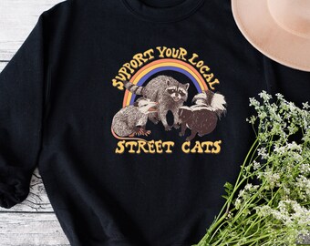 ADOPT ME, SUPPORT YOUR LOCAL STREET CAT Essential T-Shirt for