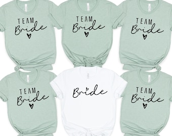 Bachelorette Party Shirts, Bachelorette passendes Shirt, Brautparty Shirt, lustiges Bachelorette Shirt, Braut Shirt, Team Braut Shirt