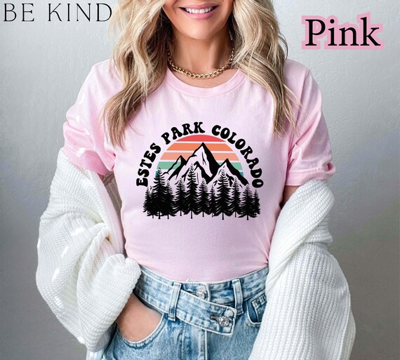 Estes Park Colorado Shirt, Vintage Mountain Tee, National Park Shirt, Family Souvenir Gift, Hiking Tee, Travel Shirt, Rocky Mountain Apparel