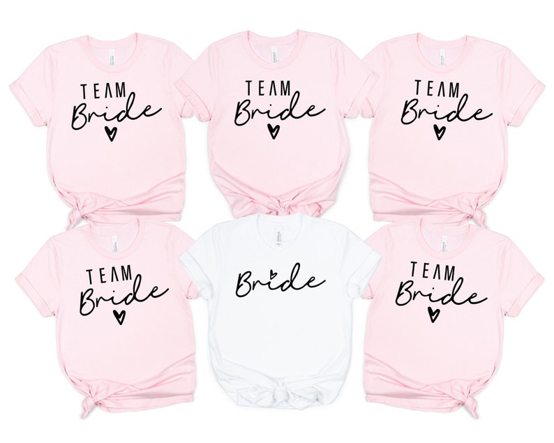 Bachelorette Party Shirts, Bachelorette Matching Shirt, Bridal Party Shirt, Funny Bachelorette Shirt, Bride Shirt, Team Bride Shirt image 2