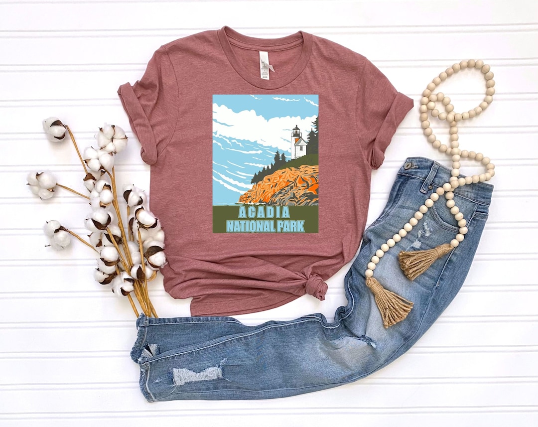 Acadia National Park T-shirt, National Park Shirt, Acadia Park Shirt