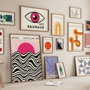 200+ Printable Bauhaus Art Prints for Home Decor - Bauhaus Gallery Set - MEGA BUNDLE 200+ Art Prints Set - Eclectic Gallery Wall Decor