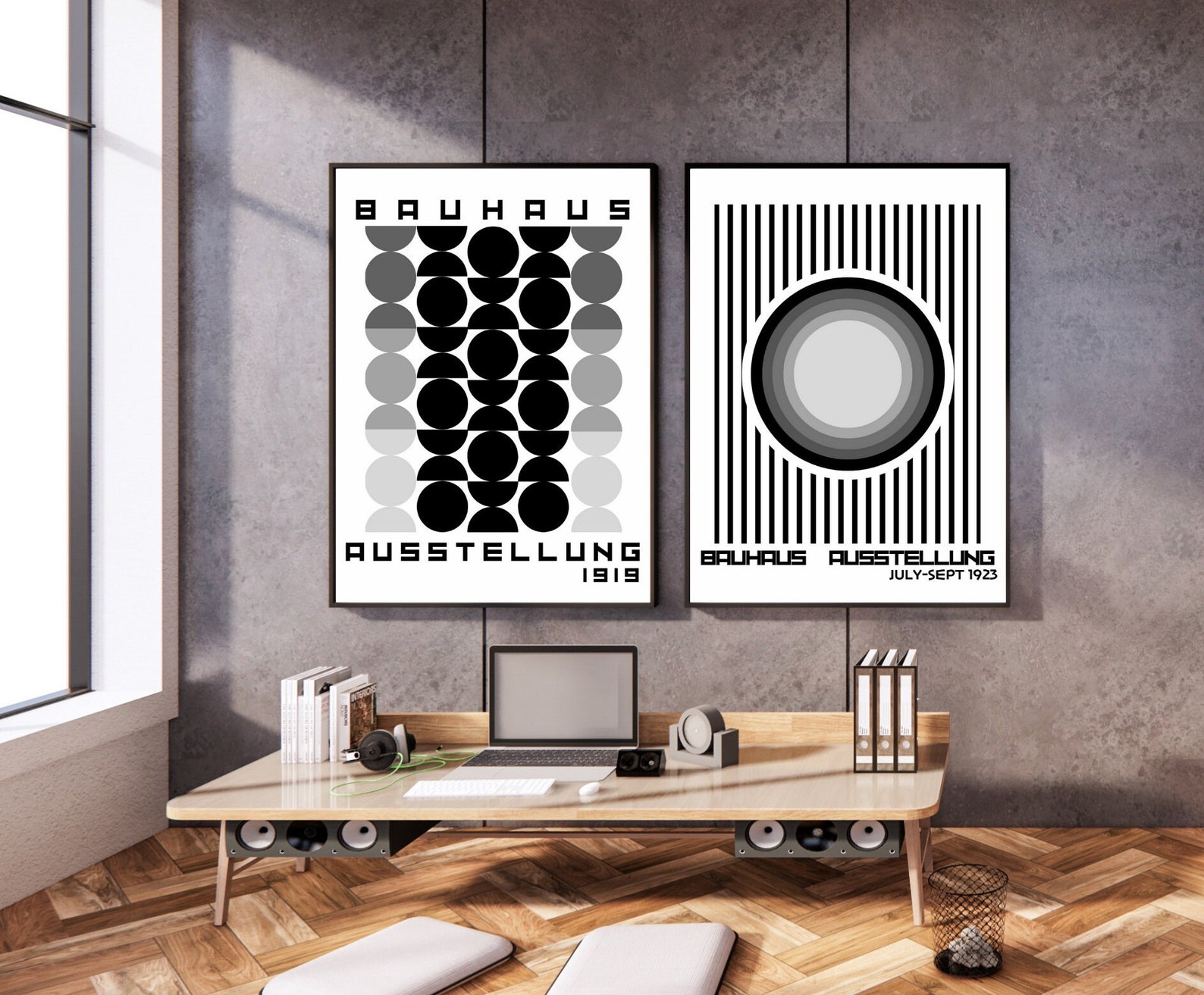 Bauhaus Printable Wall Art Set of 6bauhaus Ausstellung - Etsy