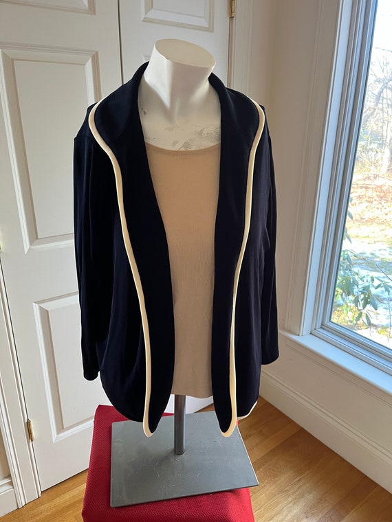 Women navy cardigan. - image 1