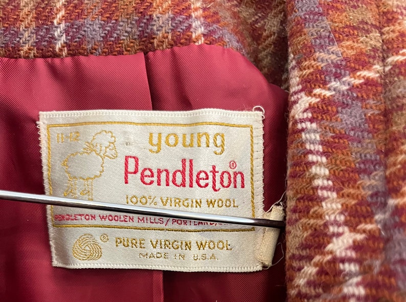 Pendleton Vintage Woman Jacket - Etsy