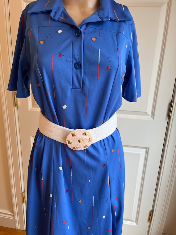 Vintage summer dress. Size 8 - image 1