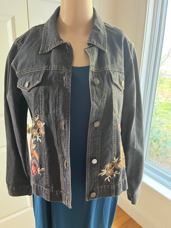 Coldwater creek denim jacket sales