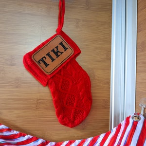 Bearded Dragon Lizard Reptile Pet Christmas Stocking