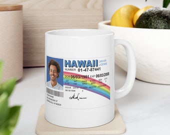 Taza personalizada de McLovin de Superbad, taza humorística para fanáticos de la película de comedia divertida