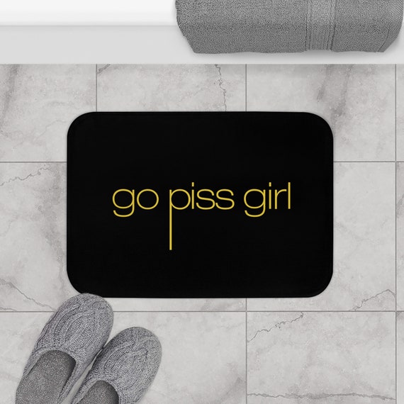 Gossip Girl Funny Bath Mat, Pop Culture Bathroom Decor