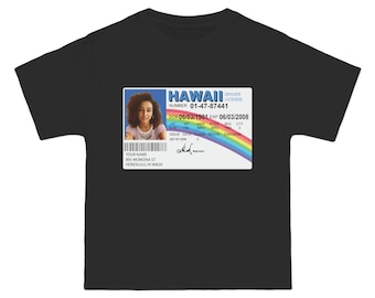 Camiseta personalizada con el carné de conducir de McLovin, camiseta de la película Superbad