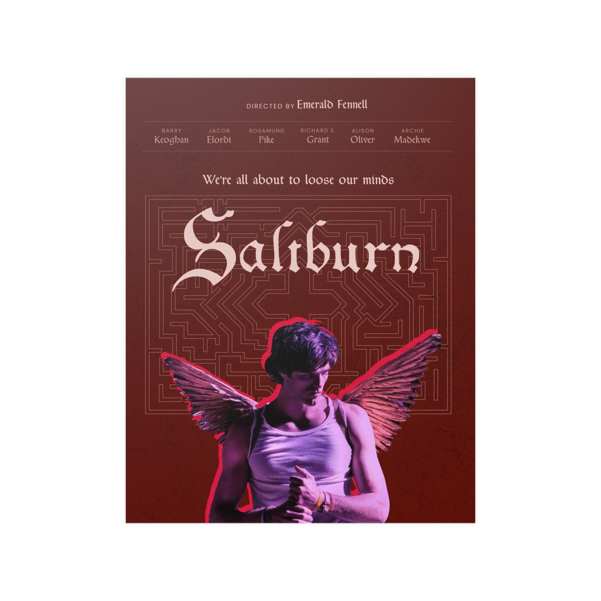 Poster Su Tela LOUEN 'Jacob Elordi Saltburn' – Quadro Moderno Per Camera Da Letto (30x45 Cm) - 5