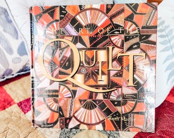 Vintage Quilting Decorative Coffee Table Book - The Art of The Quilt by Ruth Marler | Vintage Books Picture Books