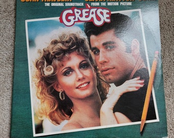 Grease Original Motion Picture Soundtrack (1978) - Vintage Vinyl Record