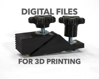 Digital File: CNC Cam Clamps for 3D Printing / CNC T-track side clamps / Hold Down Clamps