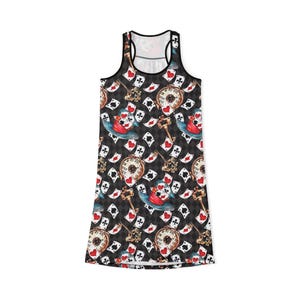 Racerback da donna Queen of Cards