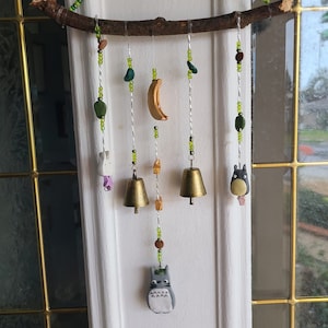 Totoro Door Hang with Bells