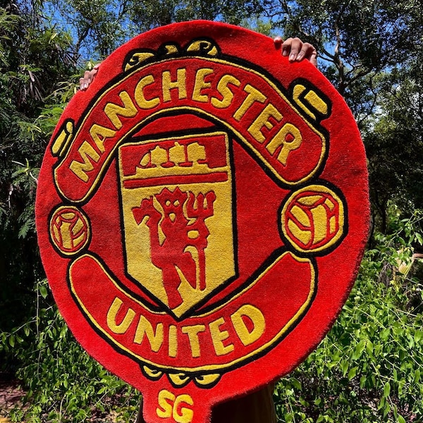 Manchester United Fußball Spezielles Rot Teppiche