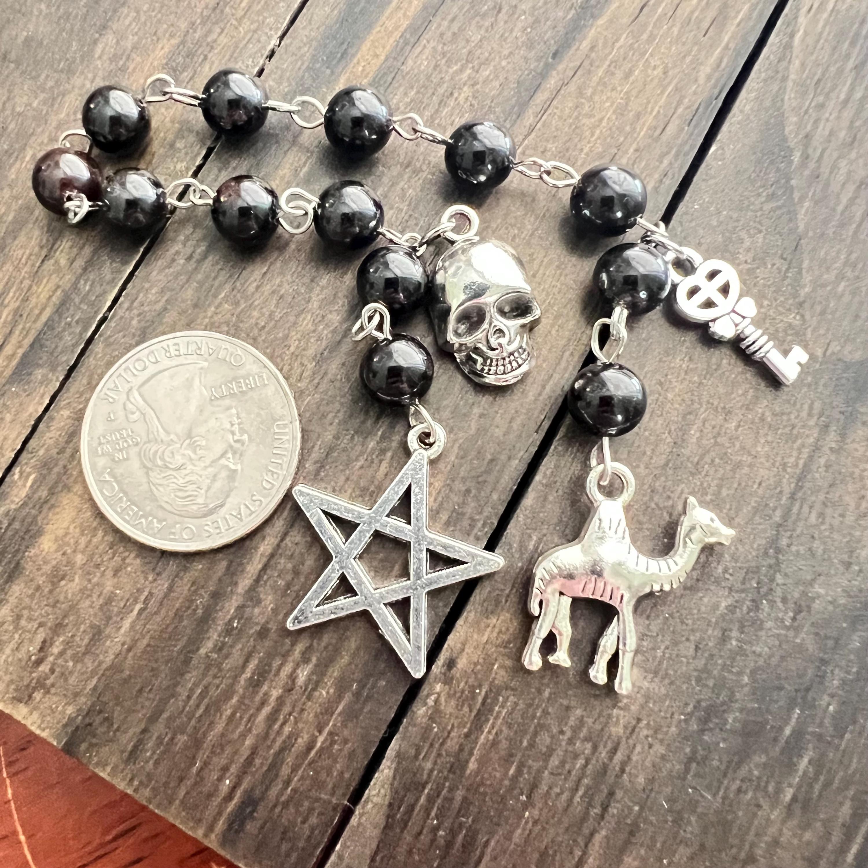 Evil Ladder King Paimon Prayer Beads - Witch Ladder for Demon Communication - Etsy