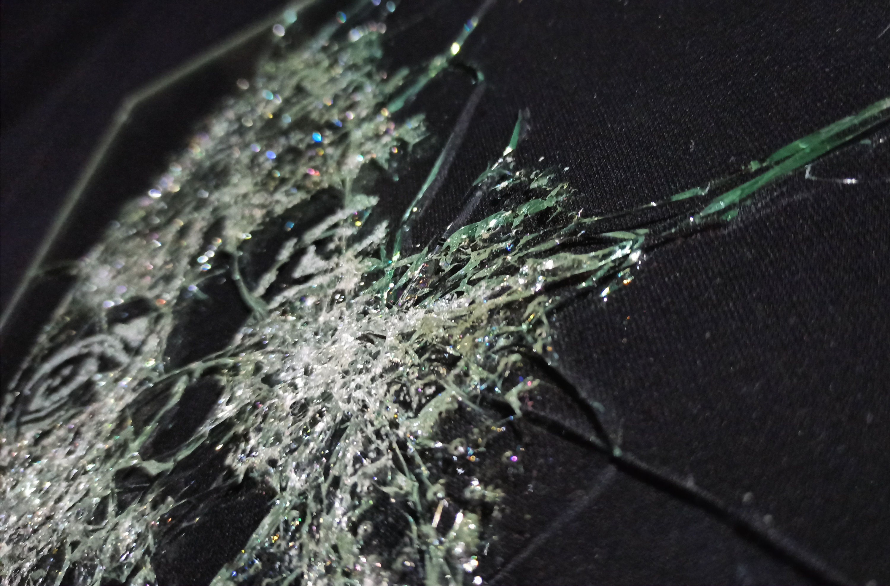 Custom Glass Art Portrait Cracked Glass Handmade Gifts Etsy