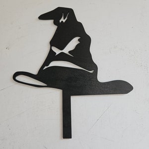 Halloween door corner animated witch hat