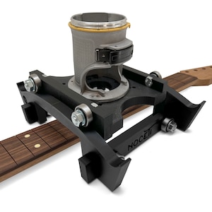 NIEUWE VERSIE Gitaarhals Fretboard Radius Jig Compatibel met Bosch, Dewalt, Makita, Ridgid, Ryobi en Milwaukee afbeelding 1