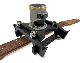 NEW VERSION - Guitar Neck Fretboard Radius Jig - Compatible with Bosch, Dewalt, Makita, Ridgid, Ryobi and Milwaukee