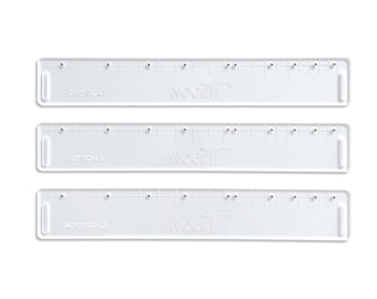 Plantilla de puntos laterales de 2 mm para mástiles de guitarra (solo plantilla)