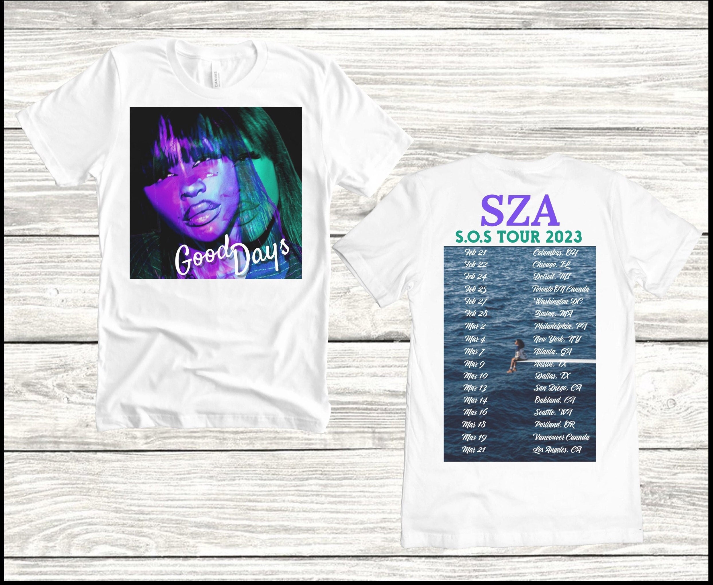 SZA Concert Tour T-Shirt, SZA Concert T-Shirt, SZA 2023 Tour