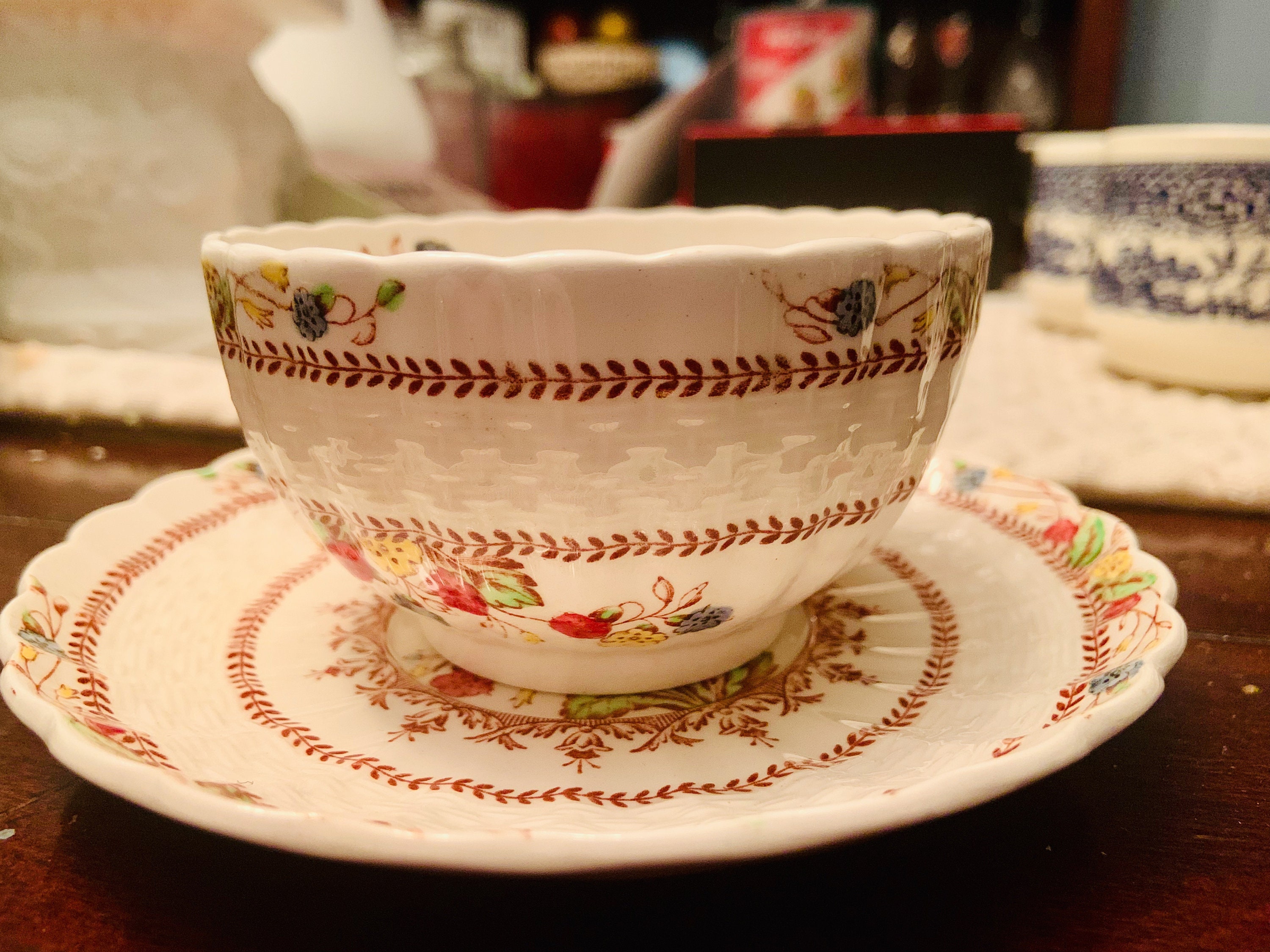 Spode 6 Cup and Saucer Set - Etsy