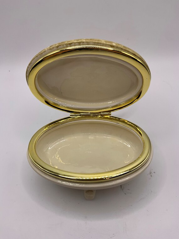 Hard to Find! !! Y. St. Lorens Trinket Box Made i… - image 6