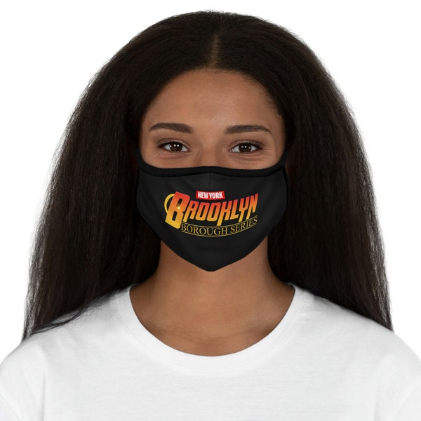 Brooklyn New York Borough Series - Fitted Polyester Face Mask