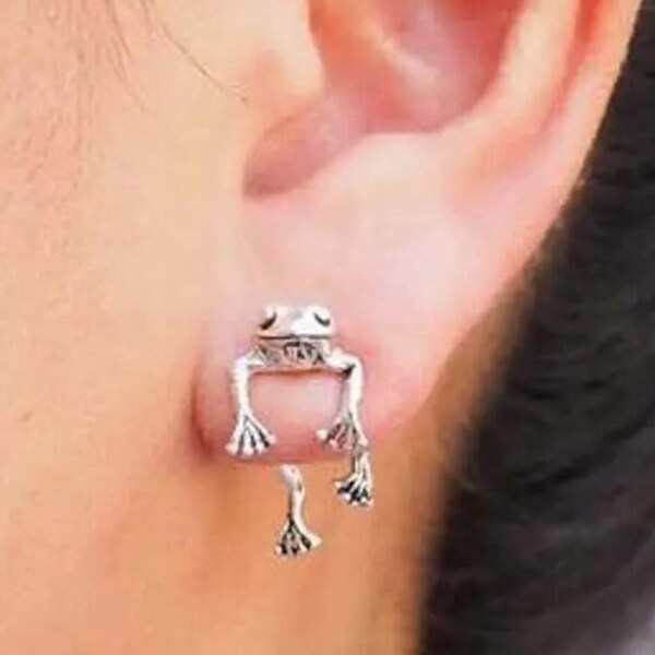 Frog Studs Etsy