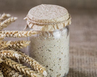 Organic dried yeast 100% natural, traditional yeast without any additives, my grandmother's recipeye