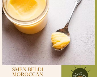 Smen beldi | Moroccan Preserved Butter |Ghee smen organic clarified butter fermented