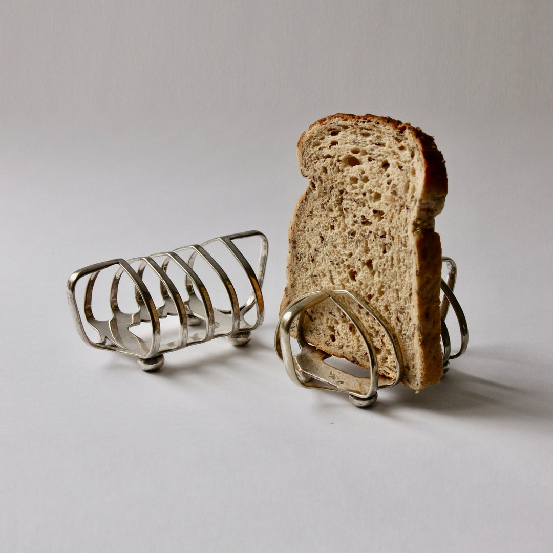 Toast Racks, Pair, Silver Plated , Vintage, 1900, Antique,art Deco 14/8 ...