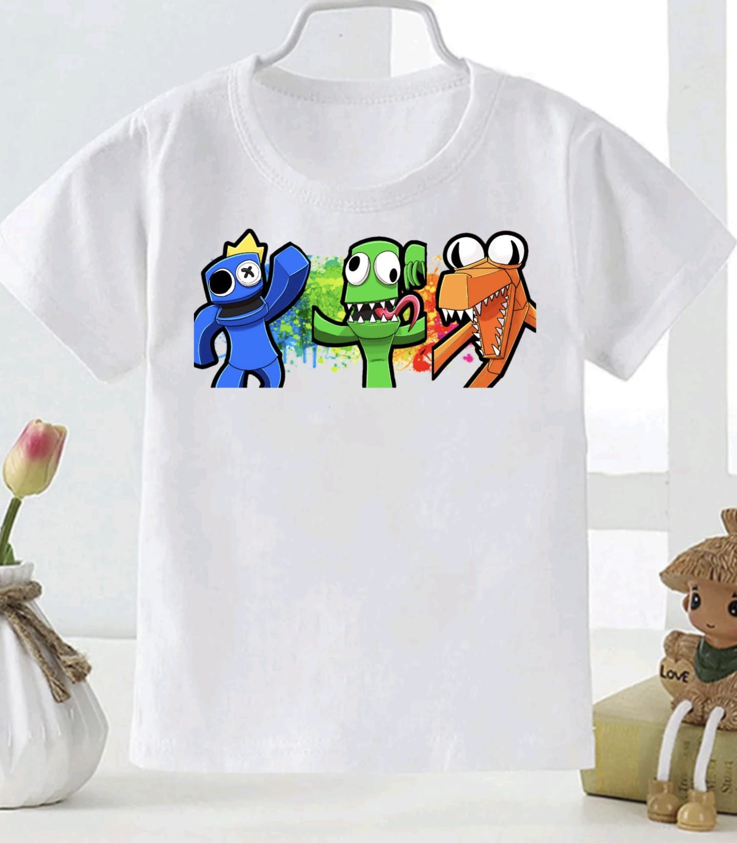 Blue Baby Rainbow friends Kids T-Shirt for Sale by GMTwins