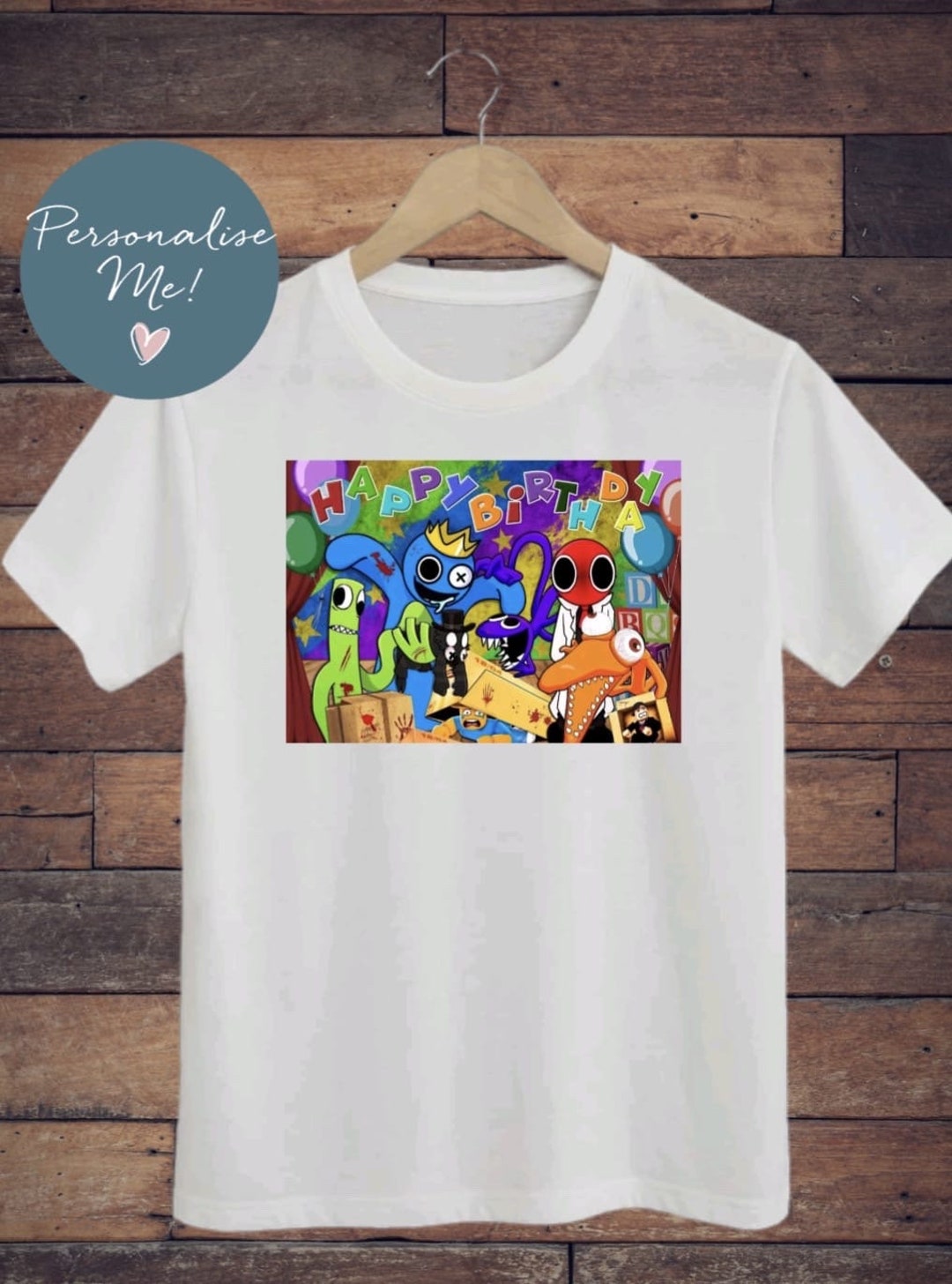 Rainbow Friends Roblox Graphic T Shirt Multiple Designs Available Il Lgrn 